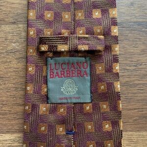 Luciano Barbera Stunning Silk Woven Tie